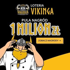 Okrągły MILION ZŁOTYCH w puli!
https://www.loteria.kuchniavikinga.pl